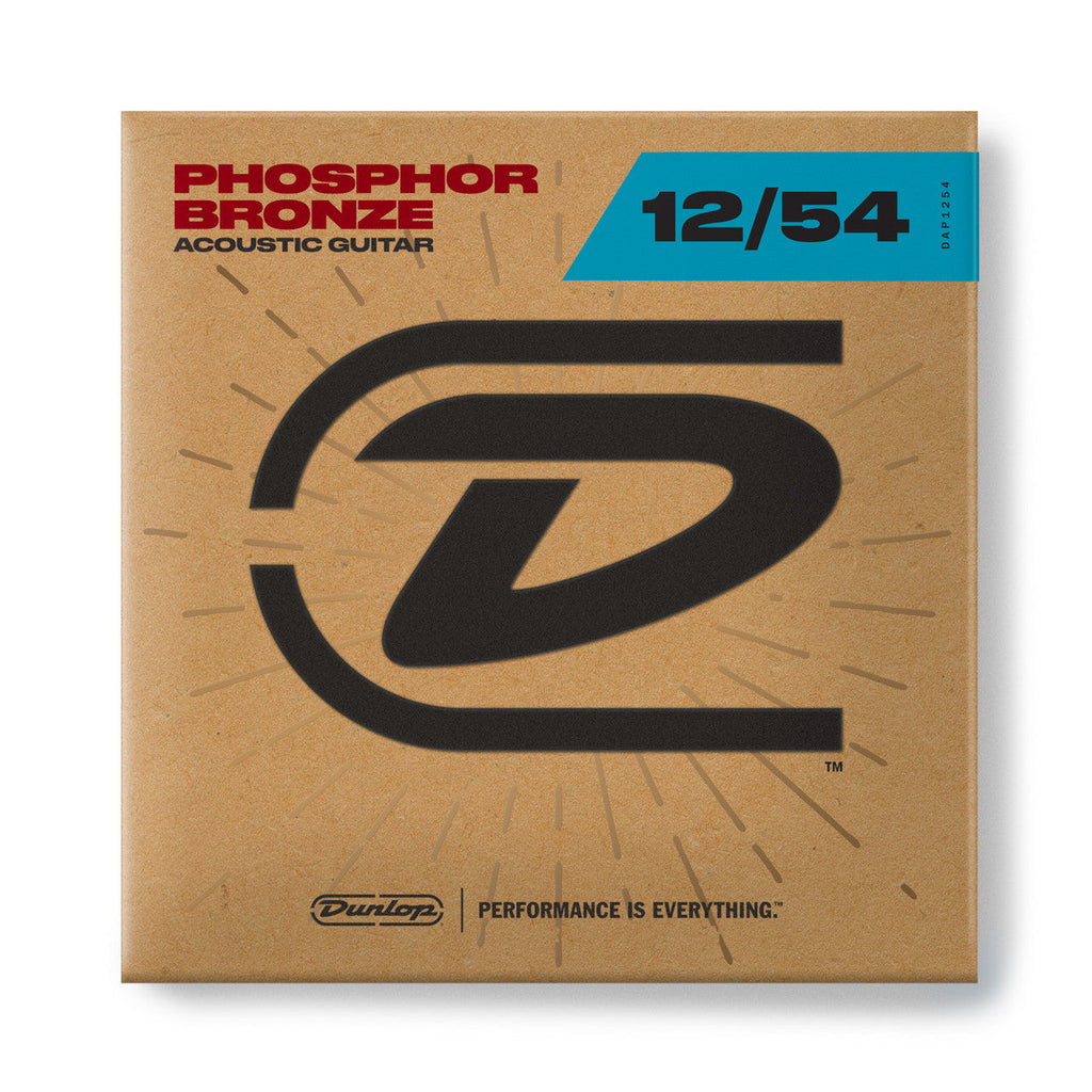 DUN-DAP1254 Dunlop Phosphor Bronze Lite Acoustic String 12 - 54