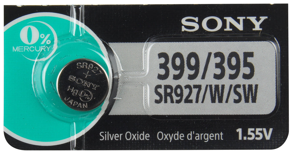 S399/395 Sony Watch Battery #399 & 395 Tear Strip