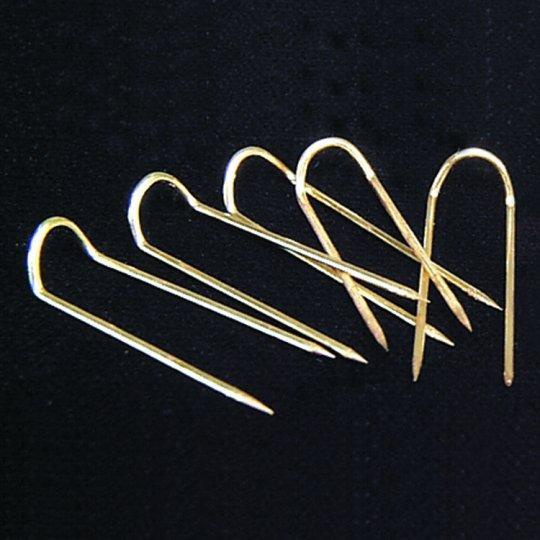 M&M 561402 Gold Display Pins - 100 Pack