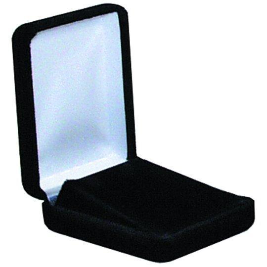 M&M 570350 Velvet Pendant Box - Black 12 per Box