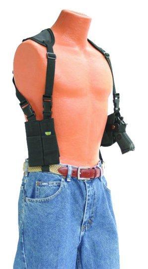 WSH-7 Ambidextrous Horizontal Shoulder Holster -3.8-4.4in Barrel