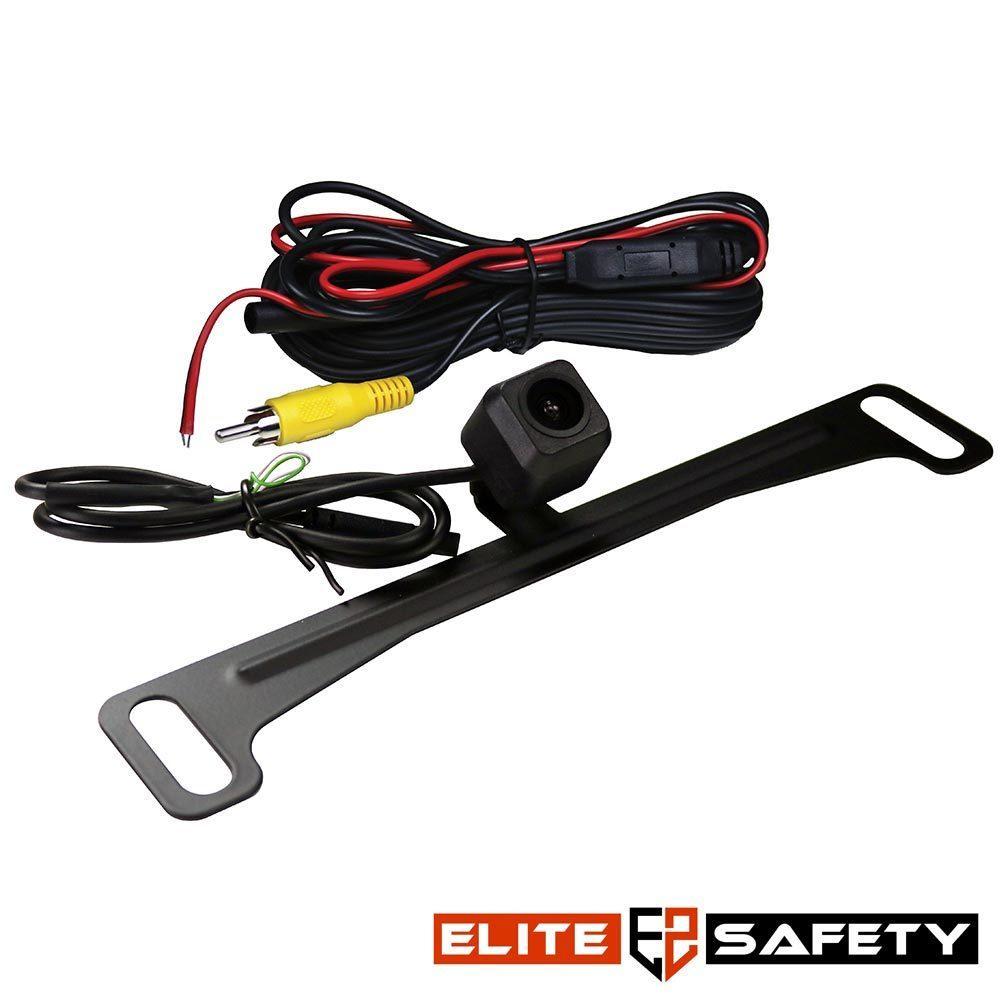 ES-ES6LS Elite Safety License Plate Mount Backup Camera