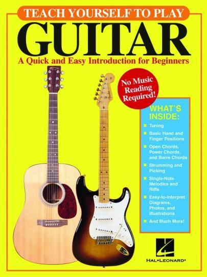 Hal Leonard Teach Yourself Guitar Instruction Book