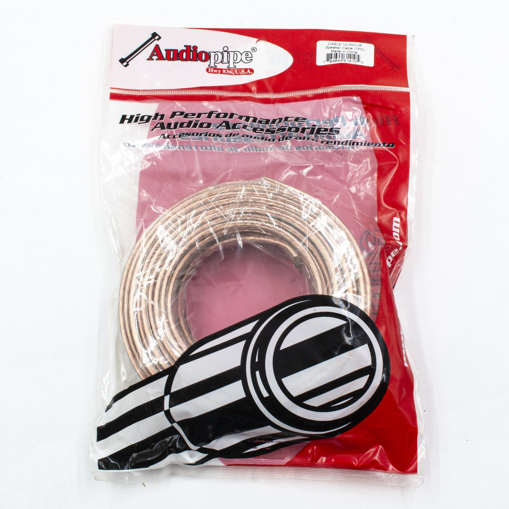 CABLE1250 Audiopipe 50' 12/2 Gauge Speaker Wire