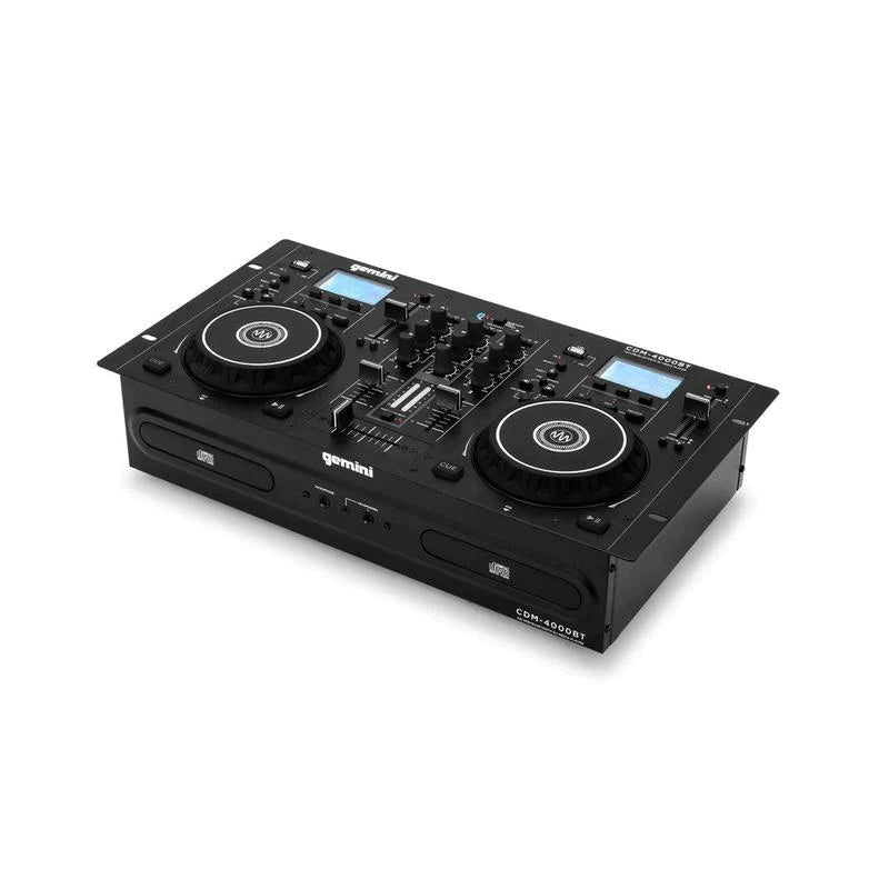 CDM-4000BT Gemini 2 Channel Dual CD - BT - Mixer
