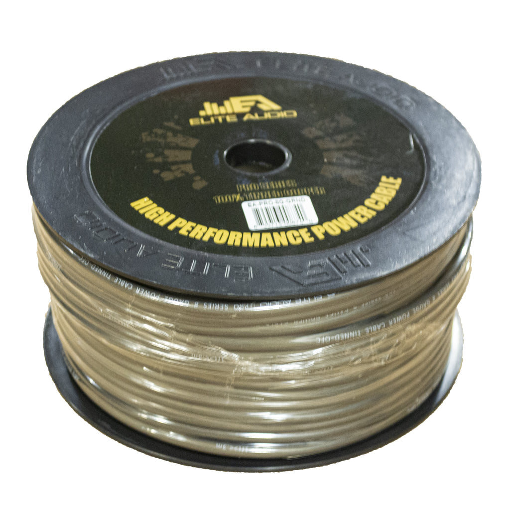 EA-PRO-8G-GND Elite Pro 8G Grnd 200 Ft Copper Wire BLK