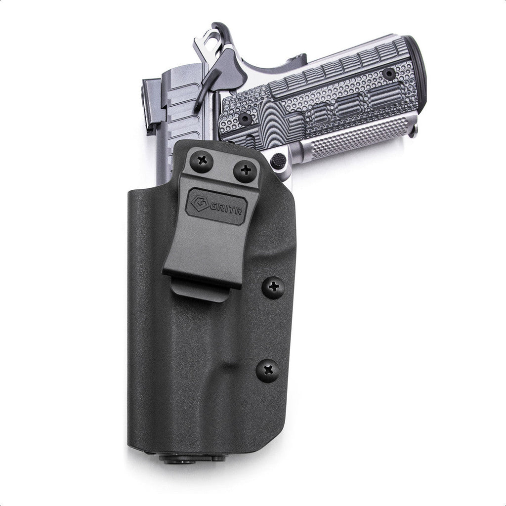 GRIT-IWB-1911-L GRITR Left Handed Inside Waist Band Kydex Holster for 1911 models - LEFT HANDED