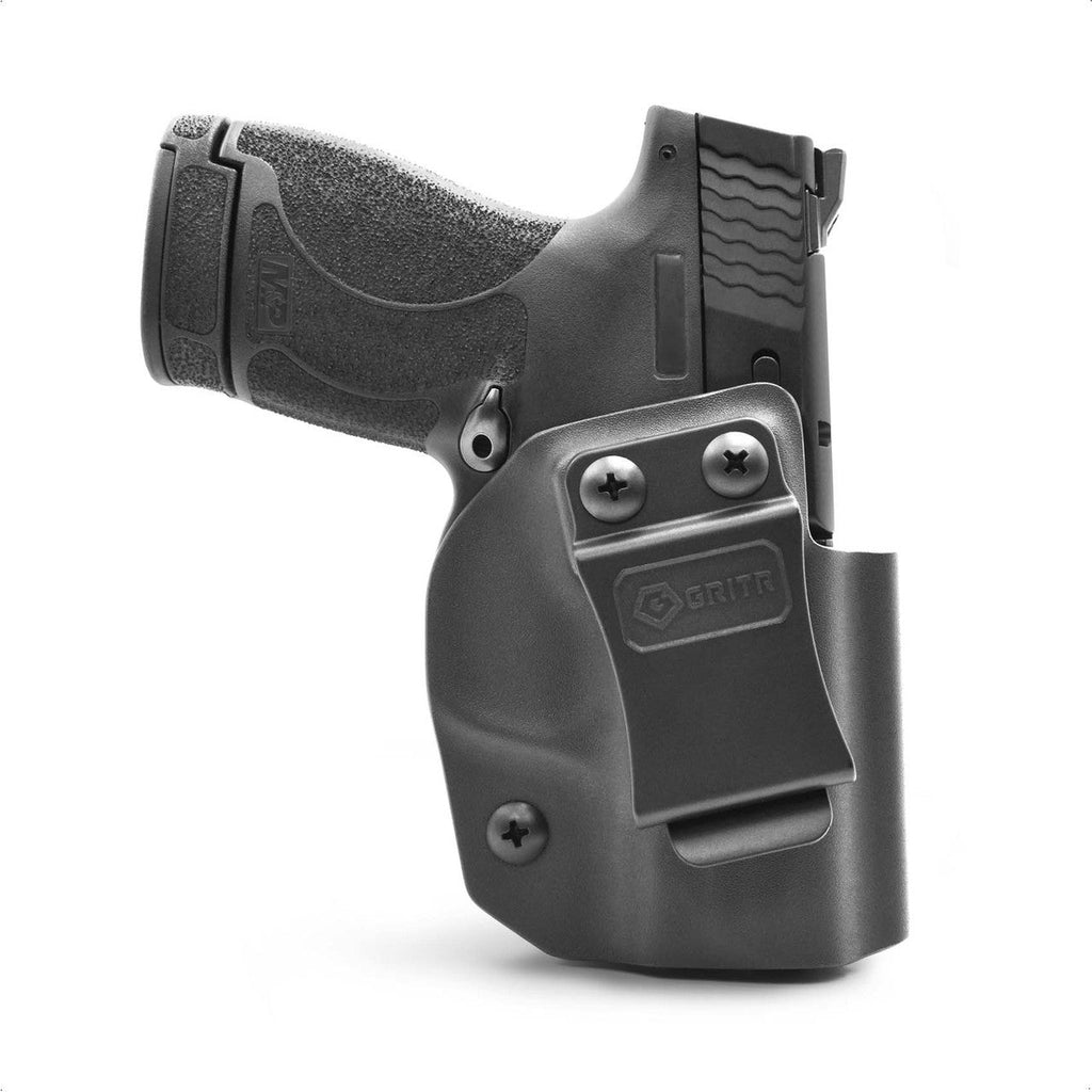 GRIT-IWB-SW-SHLD/PLUS-R GRITR Right Handed Inside Waist Band Kydex Holster Compatible with Smith&Wesson SHIELD/SHIELD PLUS - RIGHT HANDED