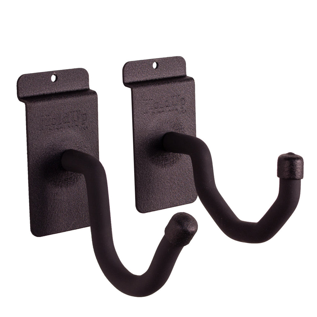 SW-HD043SW Gun/Bow Hanger Black 3in Slatwall pair