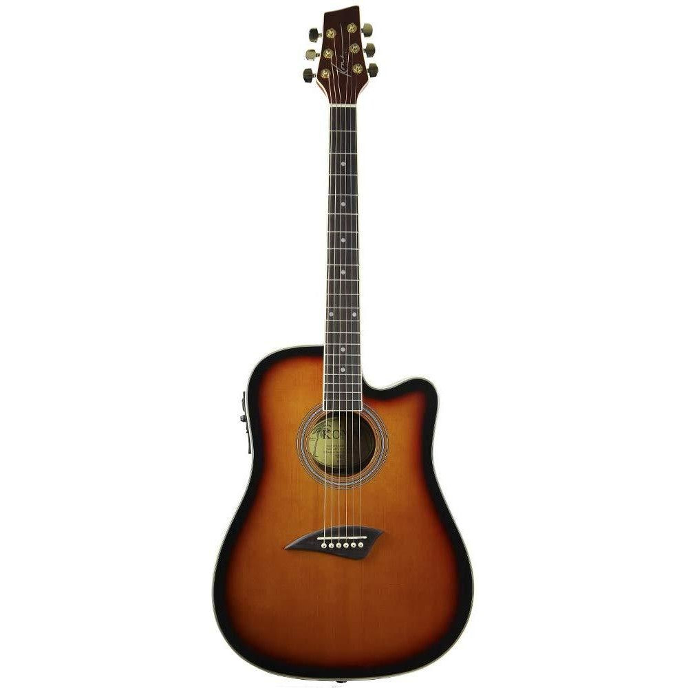 K2SB Kona K2 Series Thin Body Acoustic Electric Guitar - Sunburst