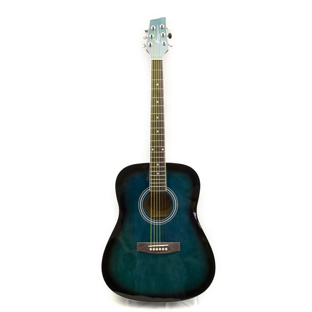 K41BL Kona Dreadnought Acoustic Guitar - Emerald Burst