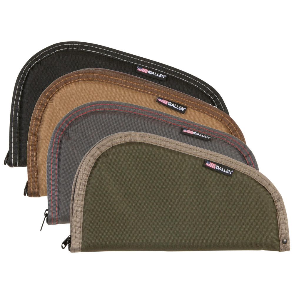 LS-72-13 Allen 13 inch Pistol Case Assorted Colors