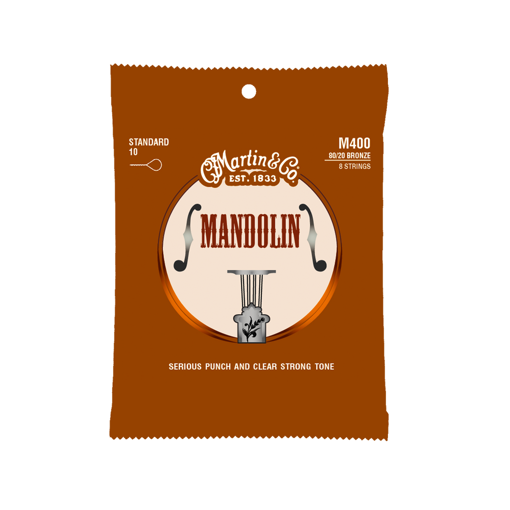 M400 Martin 80/20 Bronze Mando Strings 10-34