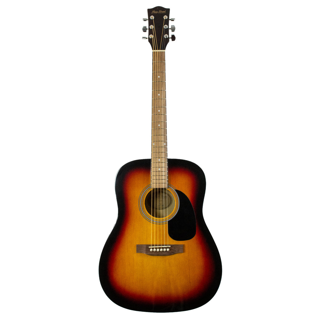 MA241TSB Main Street Dreadnought Guitar in Tobacco Sunburst