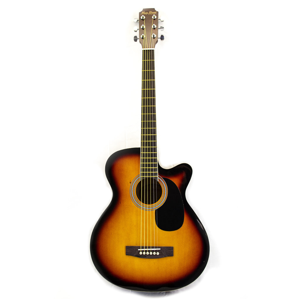 MAS38SB Main Street 38" Acoustic Cutaway Guitar (Sunburst)