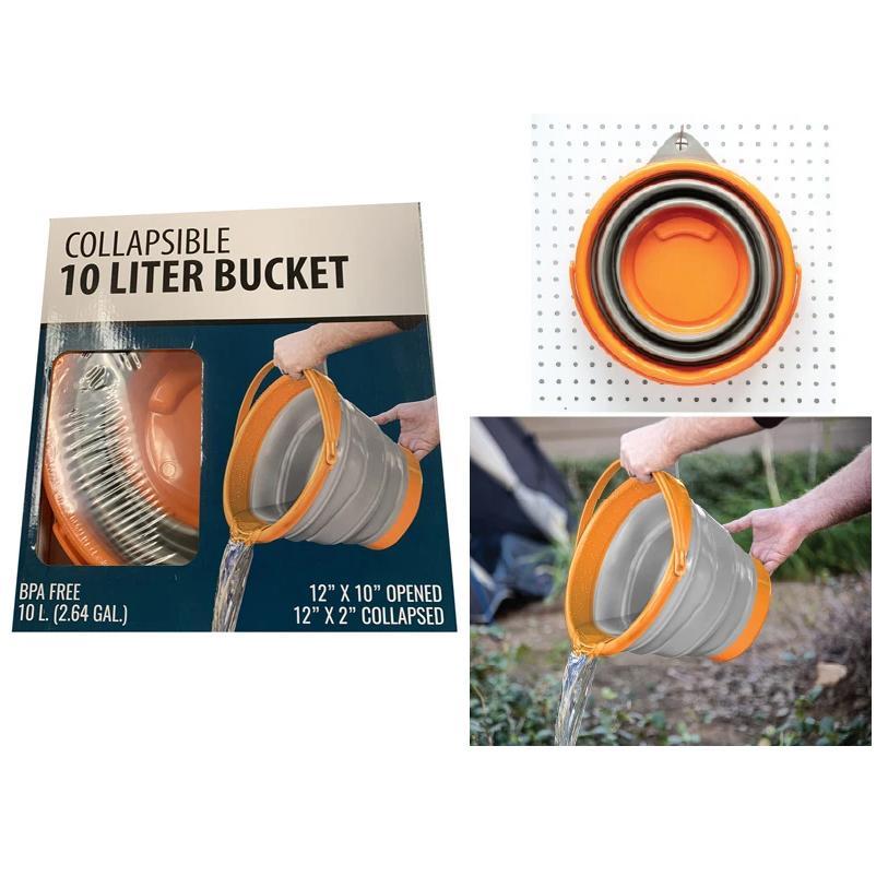 OD-CB10L Collapsible 2.64 Gallon Bucket