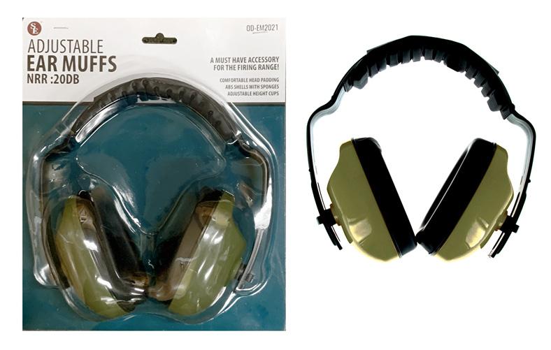 Adjustable Noise Reduction Ear Muffs 20 db rated