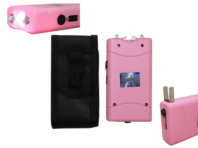 OTH-M18MPK 18 M Stun Gun With LED Pink