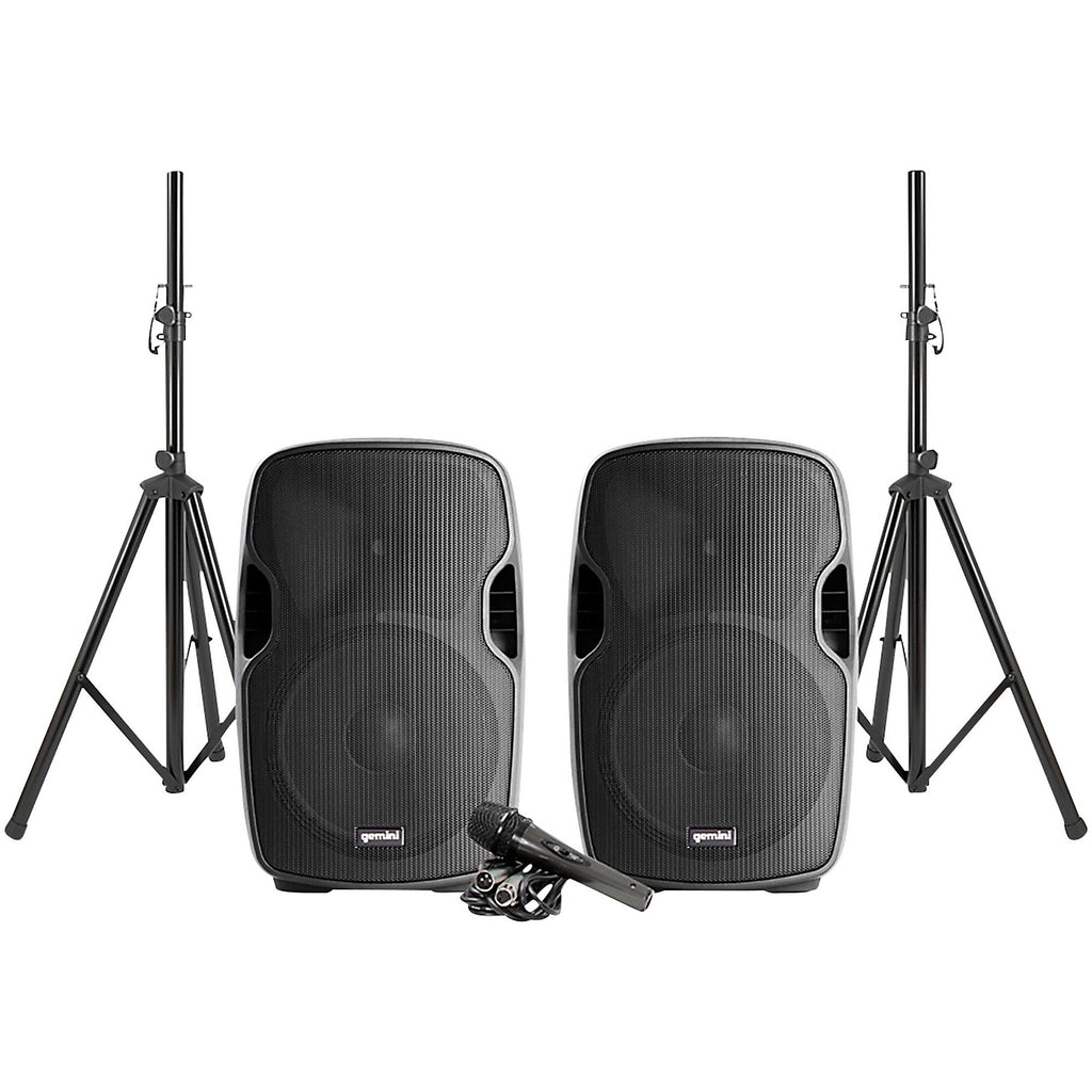PA-SYS15 Gemini Dual Cabinet Complete PA System