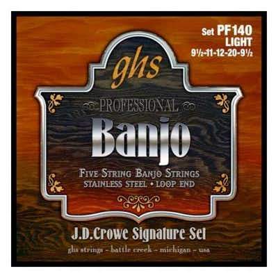 GHS PF140 5 String JD Crowe Banjo Strings