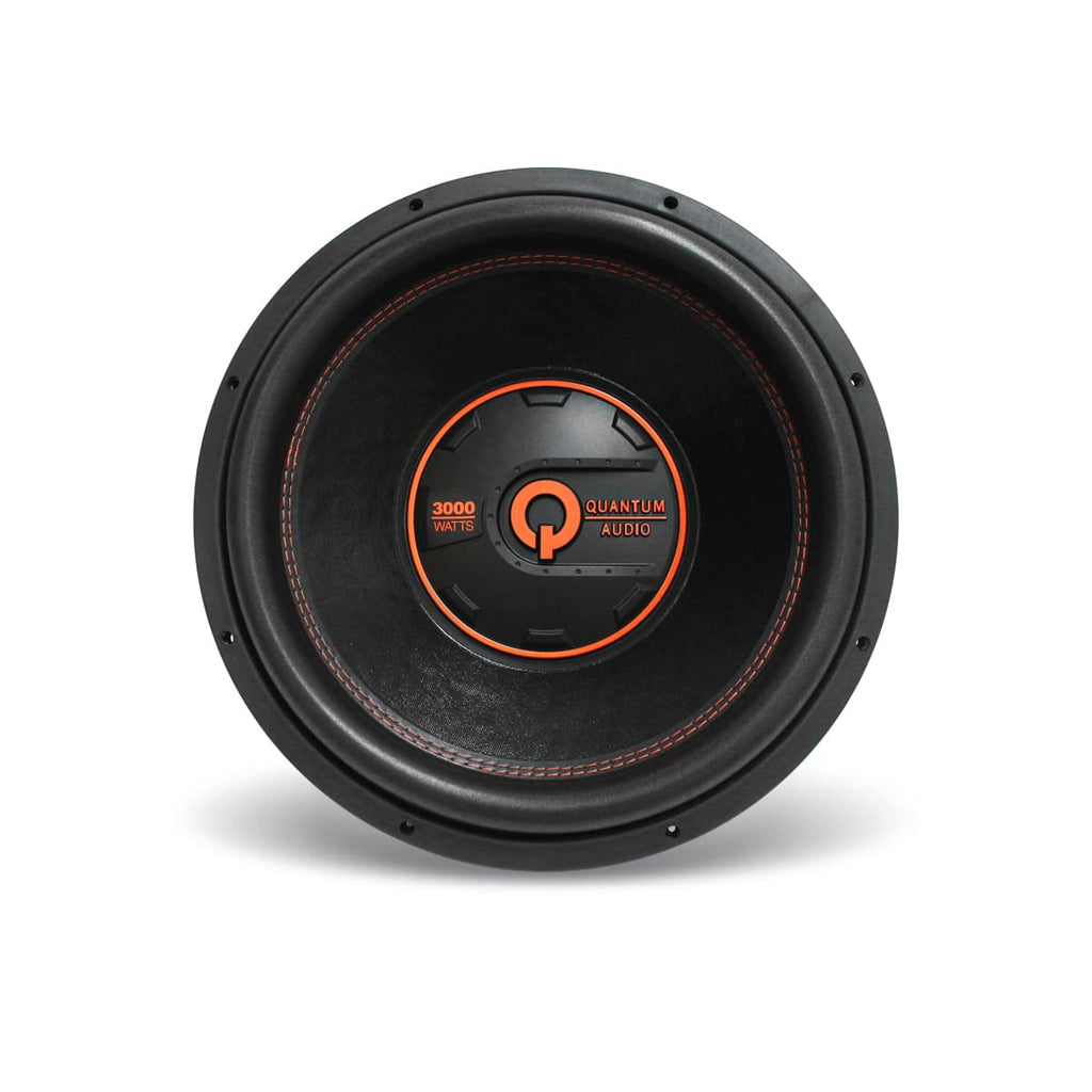 QW3000/15D4 15 inch 1000-3000 Watts 4 Ohm Dvc Subwoofer