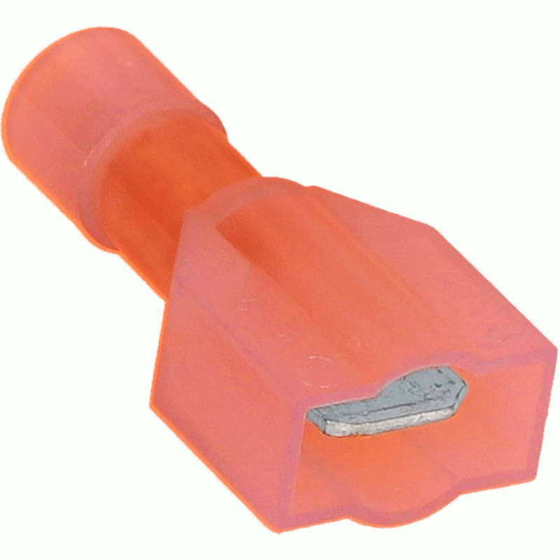 RNMD250F Red Male Quick Disconnects 22/18 Gauge - 100 count