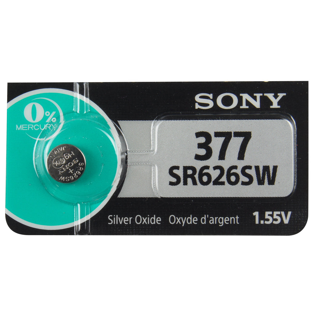 S377 Sony Watch Battery #377 Tear Strip