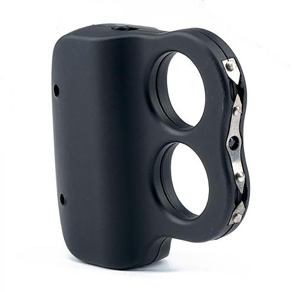 SGGID2-BK Guard Dog Dual Ring / Finger Double-Spark Stun Gun Black With LED Light