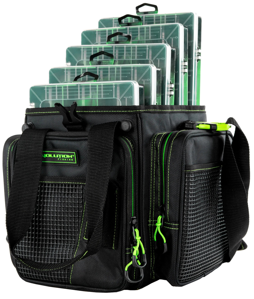 V36016-EV Evolution Outdoor Vertical Drift Series Tackle Bags-Green