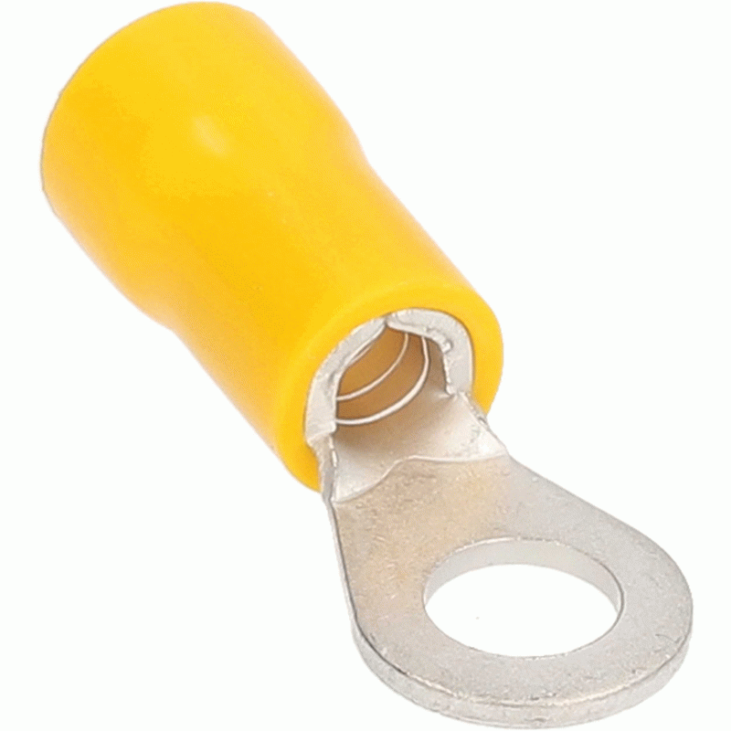 YVRT10 YellowVinyl #10 Ring Term 12-10ga -100pk