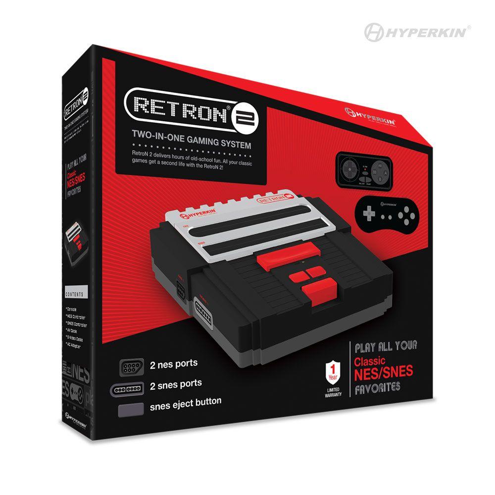 M05932-BK RetroN 2 Gaming Console for SNES/ NES