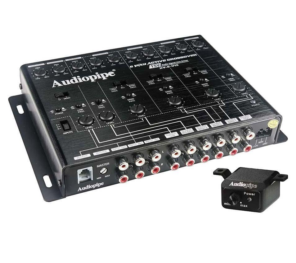 XV-6-V15 Audiopipe 15V 6-Way Active Crossover