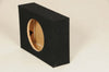 QP-SHALLOW12 SINGLE QPower Single 12" Sealed Shallow Mount Subwoofer Box