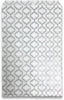 EN044 8.5 x 11 Paper Bags-Silver Trellis 100 per Pack