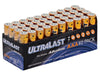 ULA40AAAVP Ultralast AAA Alkaline Bulk Pack 40 Pcs