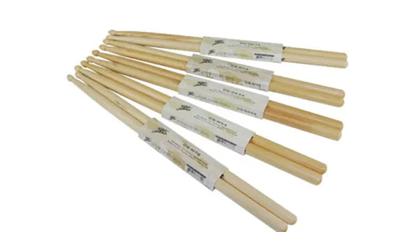 DS-M5B Zebra 5B Wooden Tipped Maple Drumsticks - Pair