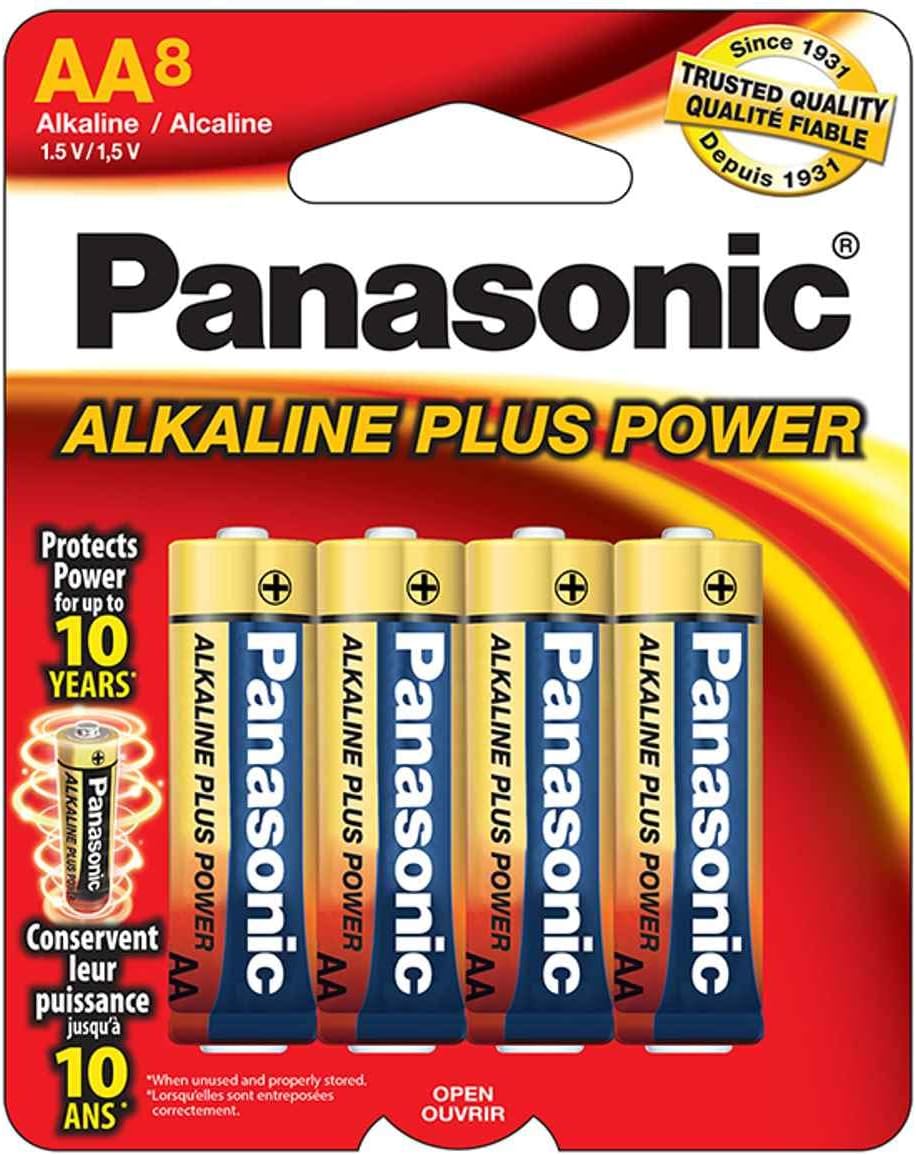 AM-3PA/8B AA Alkaline Plus Power 8-pack