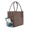 8296 GWG Concealed Carry Casual Cosmic Tote Espresso