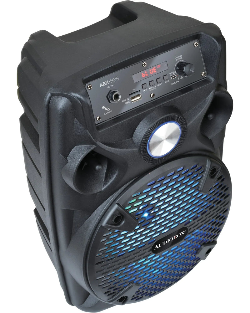 ABX-82S Audiobox 8 inch Portable Bluetooth PA Speaker with Tripod & Mi ...