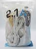 AQZI9  AqvazeX  -Bag of 12 pcs 10 ft Charge/Sync Cable For iphone