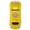 BT-1960 YELLOW QFX Retro Beetle BT Speaker Yellow