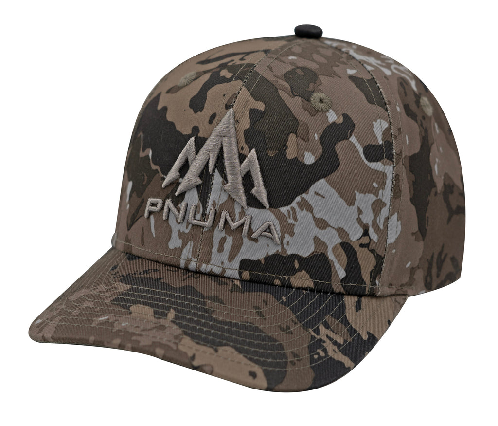 Caza OV Cap - a great elk hunting hat, turkey hunting hat, or just summer snapback hat in camo. 
