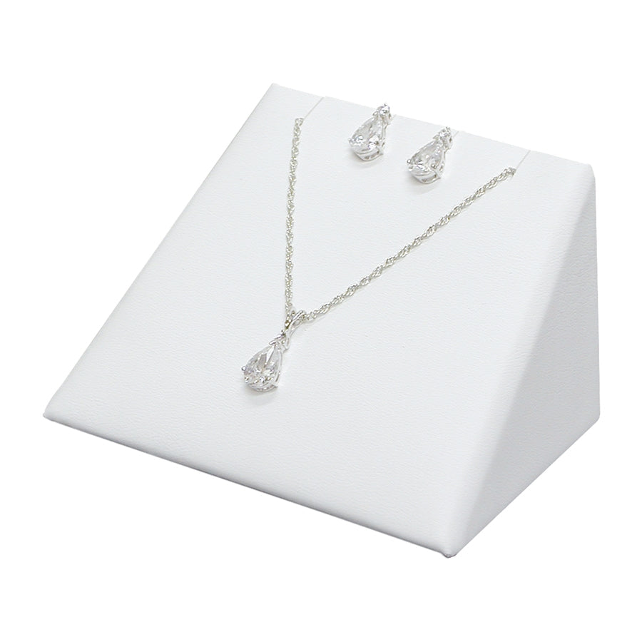 F816-WH Stackable Earring/Pendant Display in White