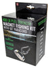 FS400L Magnet Fishing Kit With 60 ft Paracord and 400 LB Pull Strength Magnet
