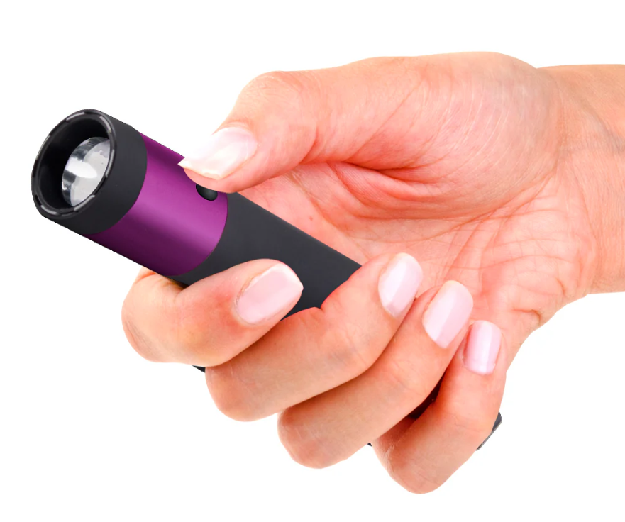 SG-DIY-PR GD Ivy Flashlight Stun Gun-Purple