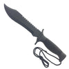 SG-KC1166BK Hunting Knife 12 inch ABS Handle
