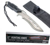 KFD70891S 12" Zig Zag Blade Hunting Knife