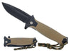 KS5568SD Folding Knife w Belt Clip Desert Tan