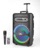 MPD1223 MaxPower 12in Portable Bluetooth Karaoke Speaker With Stand, Mic Pack And Remote