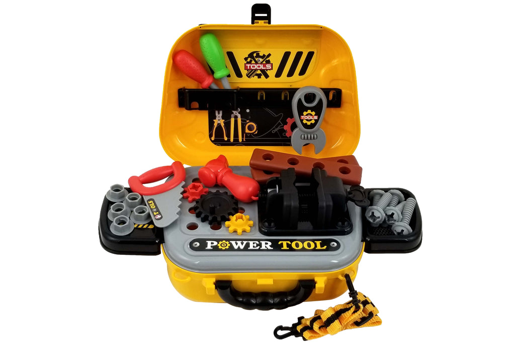 008-932A Toy Power Tool Set With Case